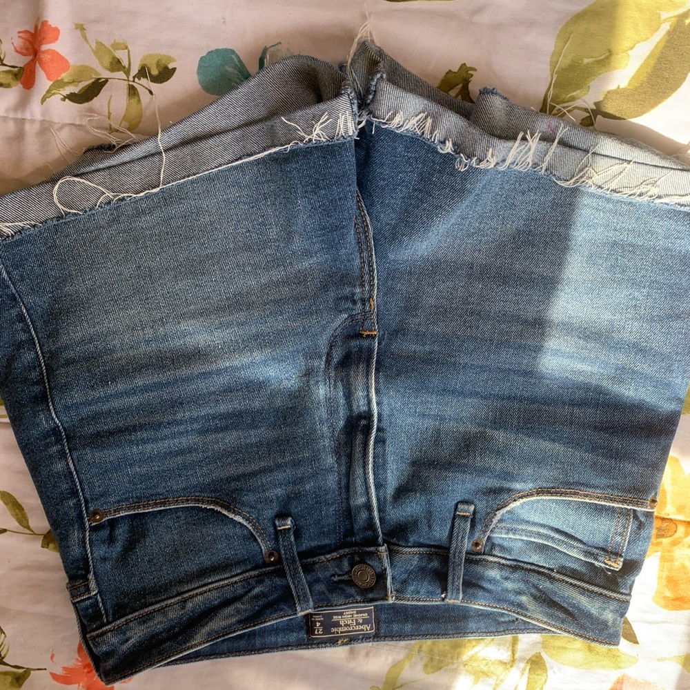 High rise shorts